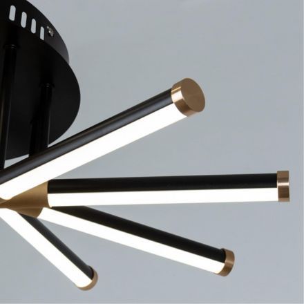 Потолочная светодиодная люстра Arte Lamp A2199PL-5BK Fernando