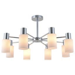 Светильник потолочный Linvel LV 9395/8 Нин Хром Е14 40W D720 H385мм (LINVEL LV 9395/8 Нин Хром Е14 40W) Светильник потолочный Linvel LV 9395/8 Нин Хром Е14 40W D720 H385мм (LINVEL LV 9395/8 Нин Хром Е14 40W)