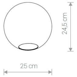 Плафон Nowodvorski Cameleon Sphere L 8528