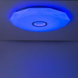 Потолочный светодиодный светильник Citilux CL713A100G Диамант Смарт