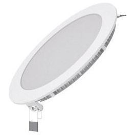 Светодиодный встраиваемый светильник Gauss ультратонкий круглый IP20 15W 2700K