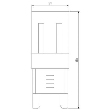 Светодиодная лампа JCD 7W 220V 6500K G9 Elektrostandard BLG910