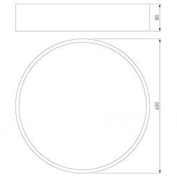 Потолочный светильник 90318/1 белый Eurosvet