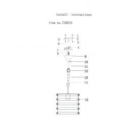 Подвесной светильник Lightstar 735010