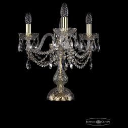 Настольная лампа Bohemia Ivele Crystal 1406L/3/141-39/G