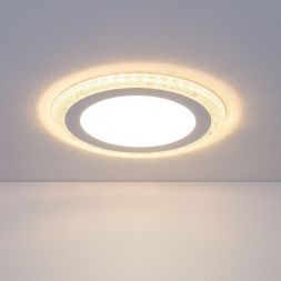 Встраиваемый потолочный светильник Elektrostandard DLR024 10W 4200K