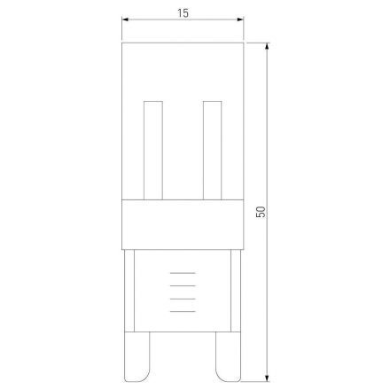 Светодиодная лампа Elektrostandard G9 LED 5W 220V 3300К (BLG908)