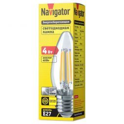Лампа Navigator 14 006 NLL-F-C35-4-230-4K-E27