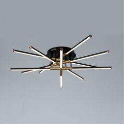 Потолочная светодиодная люстра Arte Lamp A2199PL-6BK Fernando
