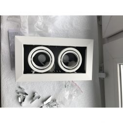 Точечный светильник Arte Lamp A5941PL-2WH
