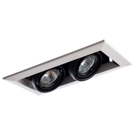 Точечный светильник Arte Lamp A5941PL-2WH