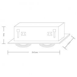 Точечный светильник Arte Lamp A5941PL-2WH