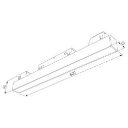 Трековый светильник Slim Magnetic L02 20W 4200K черный Elektrostandard 85002/01