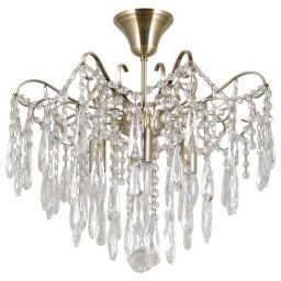 Люстра хрустальная B21083/4AB CL BenCrezo (BENCREZO B21083/4AB CL) Люстра хрустальная B21083/4AB CL BenCrezo (BENCREZO B21083/4AB CL)