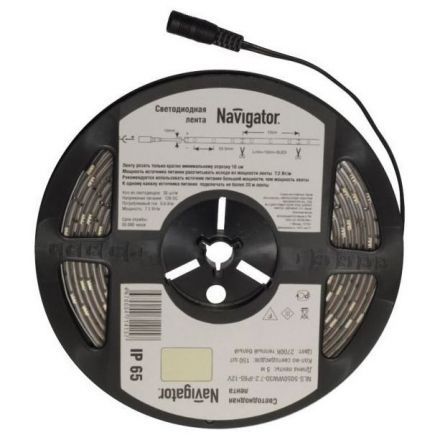 Лента Navigator 71 766 NLS-5050СW30-7.2-IP20-12V R5