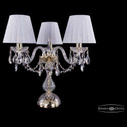 Настольная лампа Bohemia Ivele Crystal 1406L/3/141-39/G/SH13-160