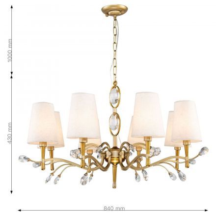 Подвесная люстра Favourite 2703-8P