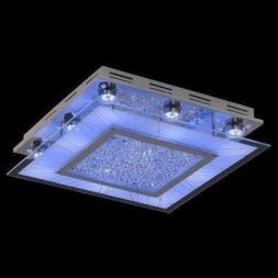 Люстра LV 8533/9 Хром/LED красный+синий/смена цвета
