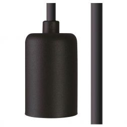 Кабель черный 2,5 м. с патроном Nowodvorski Cameleon Cable E27 8667