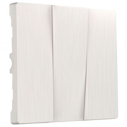 Набор клавиш для выключателя трехклавишного Werkel W1139013 перламутровый рифленый (WL13-SW-3G-CP)