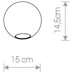 Плафон Nowodvorski Cameleon Sphere S 8531