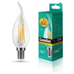 Светодиодная лампа Camelion LED7-CW35-FL/830/E14