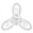Потолочный светодиодный светильник Ambrella FA422/3 WH Original