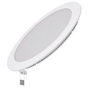 Светодиодный встраиваемый светильник Gauss ультратонкий круглый IP20 18W 2700K