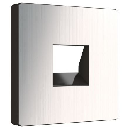 Накладка для розетки RJ-45 и RJ11 Werkel W1191202 глянцевый никель (WL02-RJ-CP)