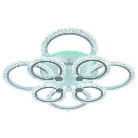 Светодиодная люстра Profit Light 8027/4+4 WHT