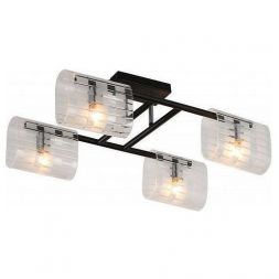 Люстра Linvel LV 9355/4 Рики Чёрный Е27 40W