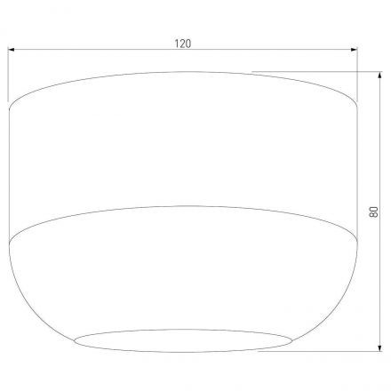 Светильник накладной светодиодный Onde Elektrostandard 25046/LED 15W 4000K белый