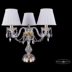 Настольная лампа Bohemia Ivele Crystal 1406L/3/141-39/G/SH13a-160