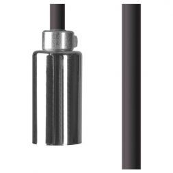 Кабель черный 2,5 м. с патроном Nowodvorski Cameleon Cable G9 8598