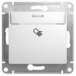 Выключатель карточный Schneider Electric Glossa Бел, сх.6 GSL000169