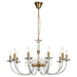 Люстра подвесная хрустальная Stilfort 1050/03/10P Glass (STILFORT 1050/03/10P)