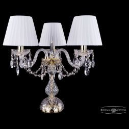 Настольная лампа Bohemia Ivele Crystal 1406L/3/141-39/G/SH2-160