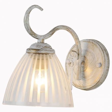 Бра Linvel LB 9421/1 Наис Белый/золото Е27 60W 220x135x200мм