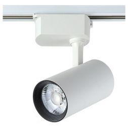 Трековый светильник однофазный Crystal Lux CLT 0.31 006 20W WH