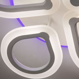 Потолочная светодиодная люстра Arte Lamp A2021PL-50WH