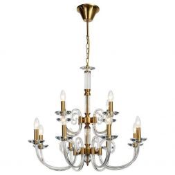 Люстра подвесная хрустальная Stilfort 1050/03/12P Glass