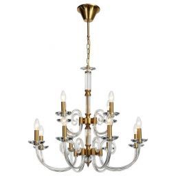 Люстра подвесная хрустальная Stilfort 1050/03/12P Glass (STILFORT 1050/03/12P)