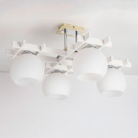 Люстра потолочная Citilux CL114142 дерево
