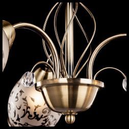 Люстра Eurosvet 30026/3 античная бронза