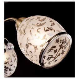 Люстра Eurosvet 30026/3 античная бронза