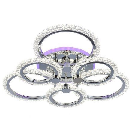 Светодиодная люстра Profit Light 8027/6 CHR A