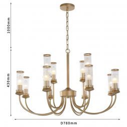 Подвесная люстра Favourite 2692-12P