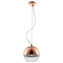 Подвесной светильник Crystal Lux Woody SP1 D200 Copper (CRYSTAL-LUX Woody SP1 D200 Copper) Подвесной светильник Crystal Lux Woody SP1 D200 Copper (CRYSTAL-LUX Woody SP1 D200 Copper)