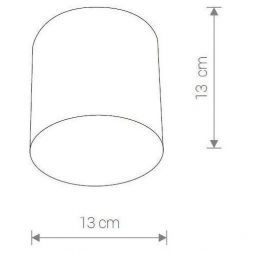 Накладной светильник Nowodvorski Point Plexi M 6526