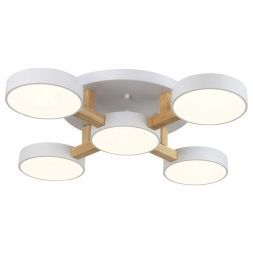 Светильник потолочный Linvel MS 1123/5 Туид 120W Белый 3000-6000К 7200Lm D740 H120